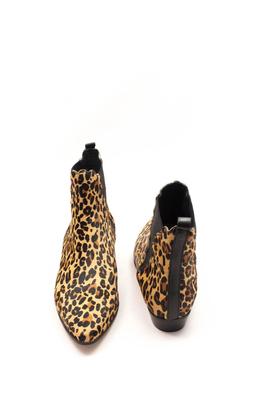 Botín Kanna leopardo elastico
