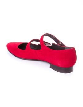 Zapato El Cuco botones rojo