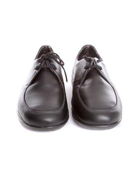 Zapato 24 Hrs plano cordon negro