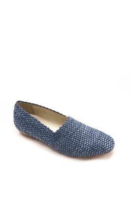Zapato Bouton Rouge trenzado azul