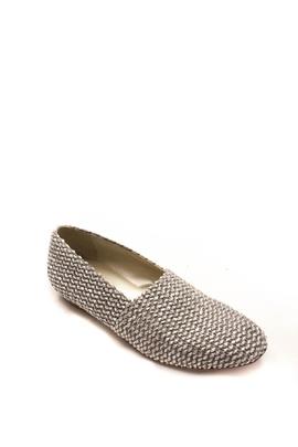 Zapato Bouton Rouge trenzado plata