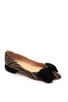 Zapato Angari Sabana cebra negro y kaki
