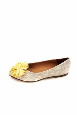 Zapato Salonissimos Marili flor amarilla