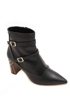 Botin Angari Madeira negro