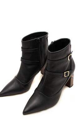 Botin Angari Madeira negro