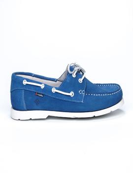 Zapato Rodia nautico azul celeste
